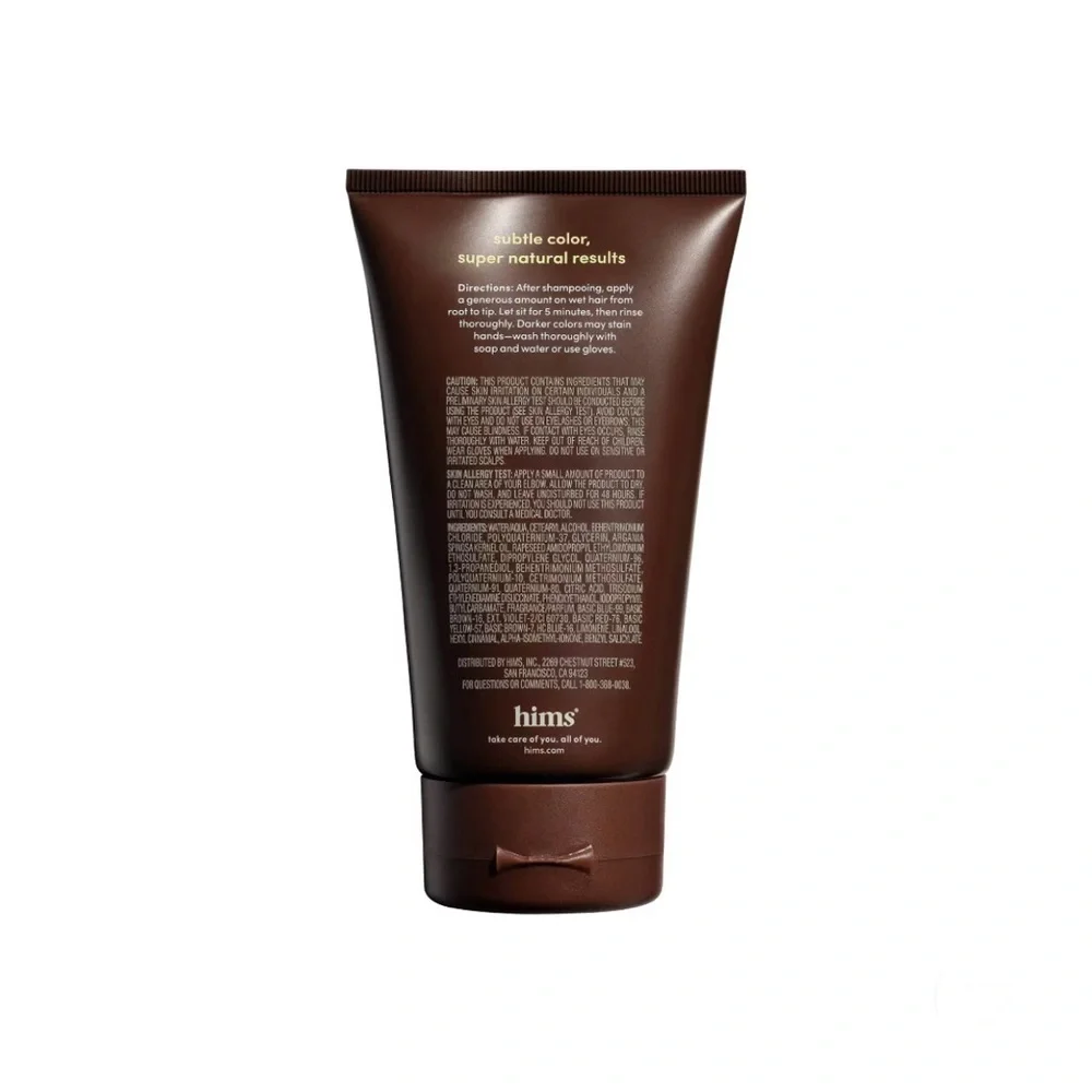 Hims 2pack Dark brown Hair Color and conditioner 5 fl oz brand new
